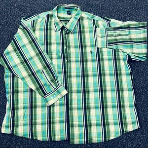 🎉BLACK SUNDAY SALE🎉 Men’s 4XL Plaid U.S Polo 👕